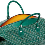 Open view of Goyard Bowling 55 Green Bag CISALPMMLTY09CL09P