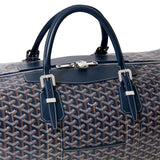 Top view of Goyard Bowling 55 Navy Blue Bag BOWLIN055TY12CL12P