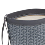 Top Zip view of Goyard Conti Grey Pouch CONTIPPMLTY51CL51P