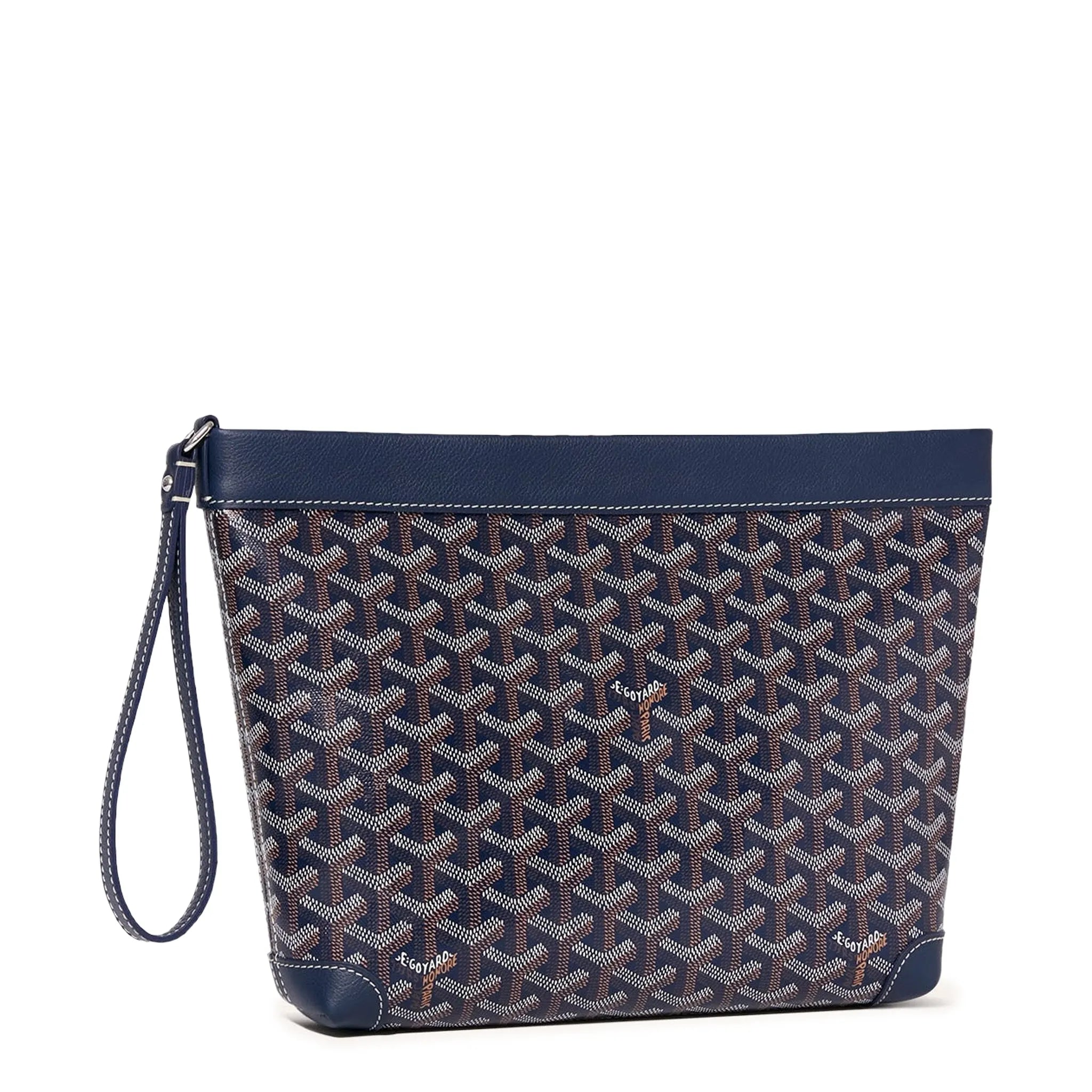 Goyard Conti Navy Blue Pouch - Morely TrendsGoyard Type here:)