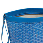 Top Zip view of Goyard Conti Sky Blue Pouch CONTIPPMLTY10CL10P