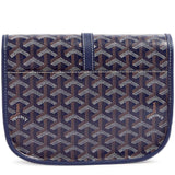 Image of Goyard Goyardine Belvedere II Navy PM Messenger Bag