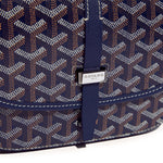 Image of Goyard Goyardine Belvedere II Navy PM Messenger Bag