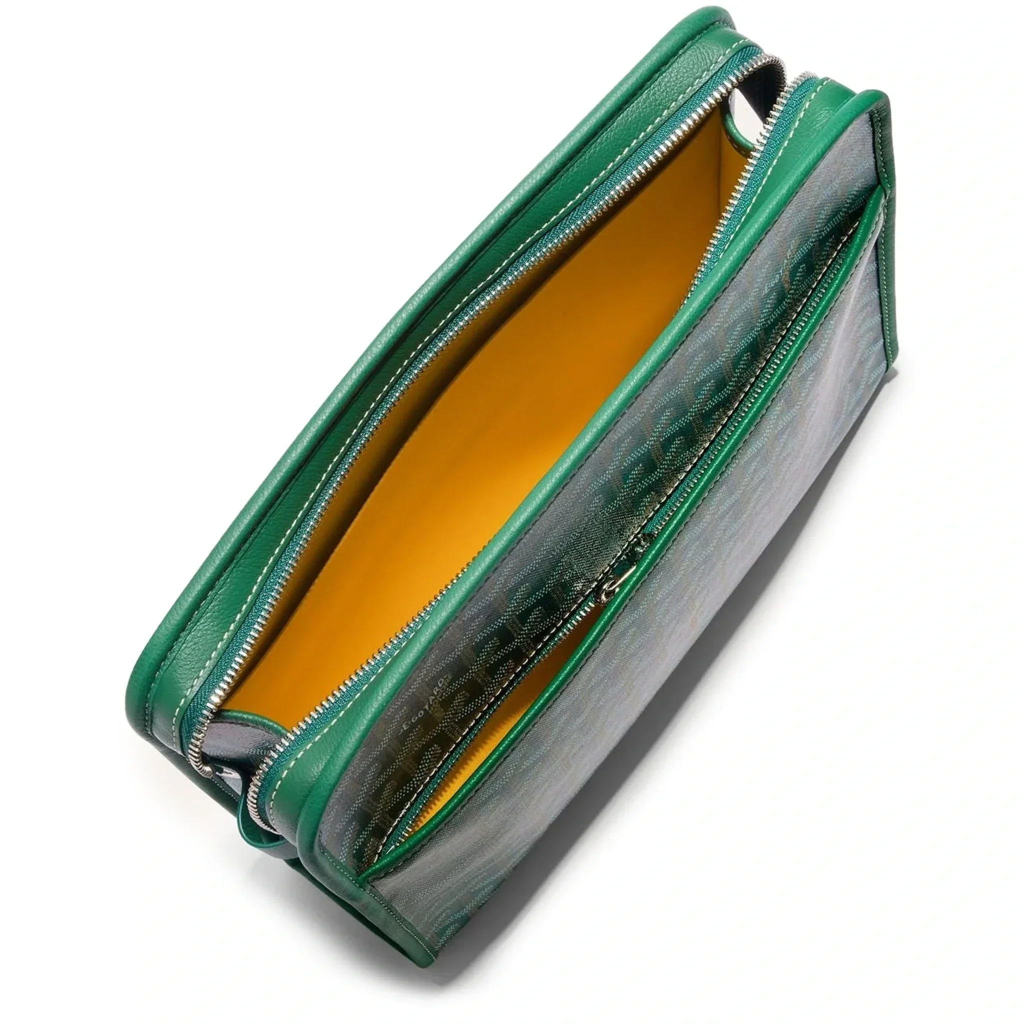 Top view of Goyard Jouvence GM Green Washbag JOUVENGMLTY09CL09P