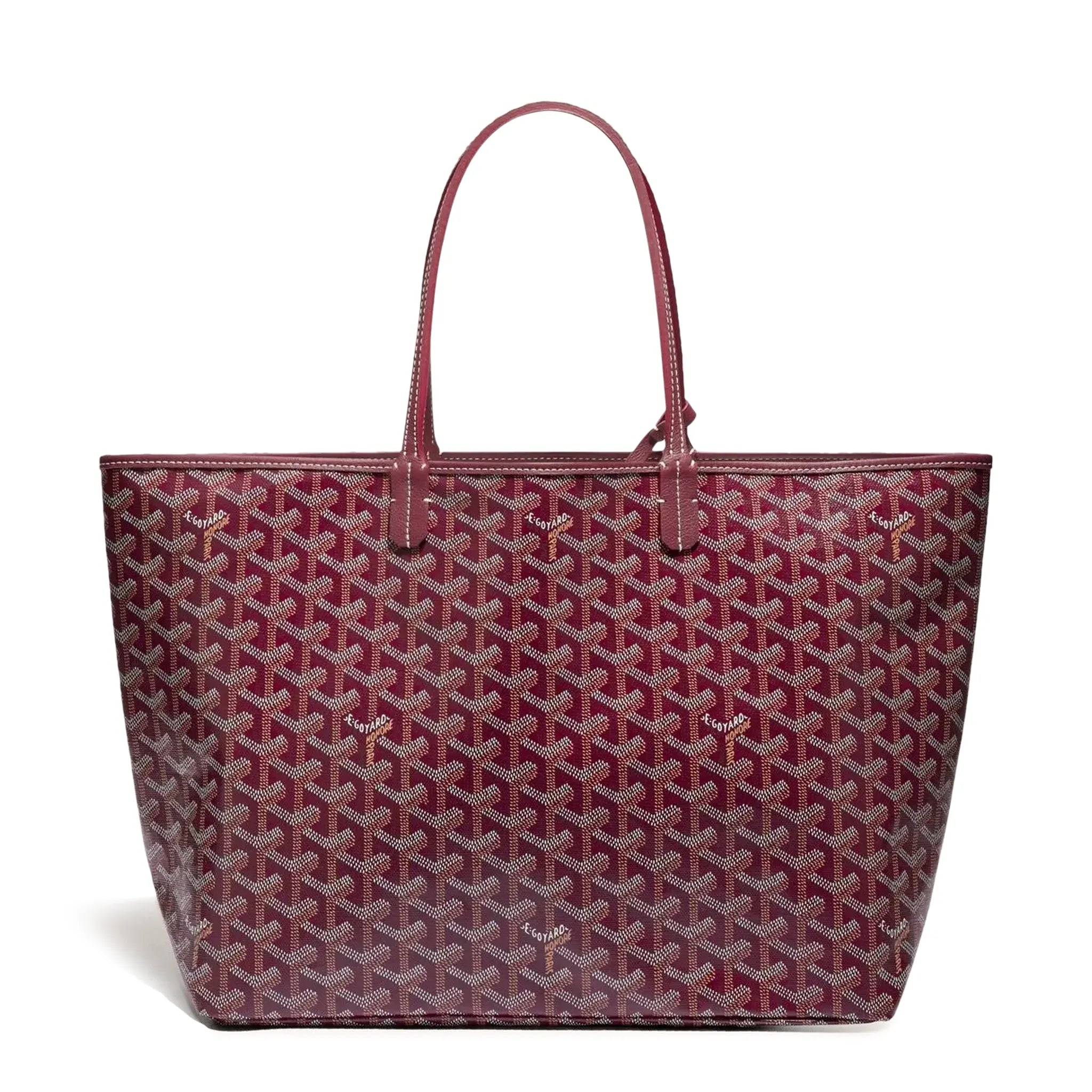 Goyard Saint Louis PM Tote Bag Burgundy - Morely TrendsGoyard Type here:)