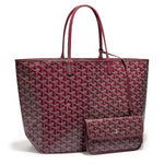 Goyard Saint Louis PM Tote Bag Burgundy - Morely TrendsGoyard Type here:)