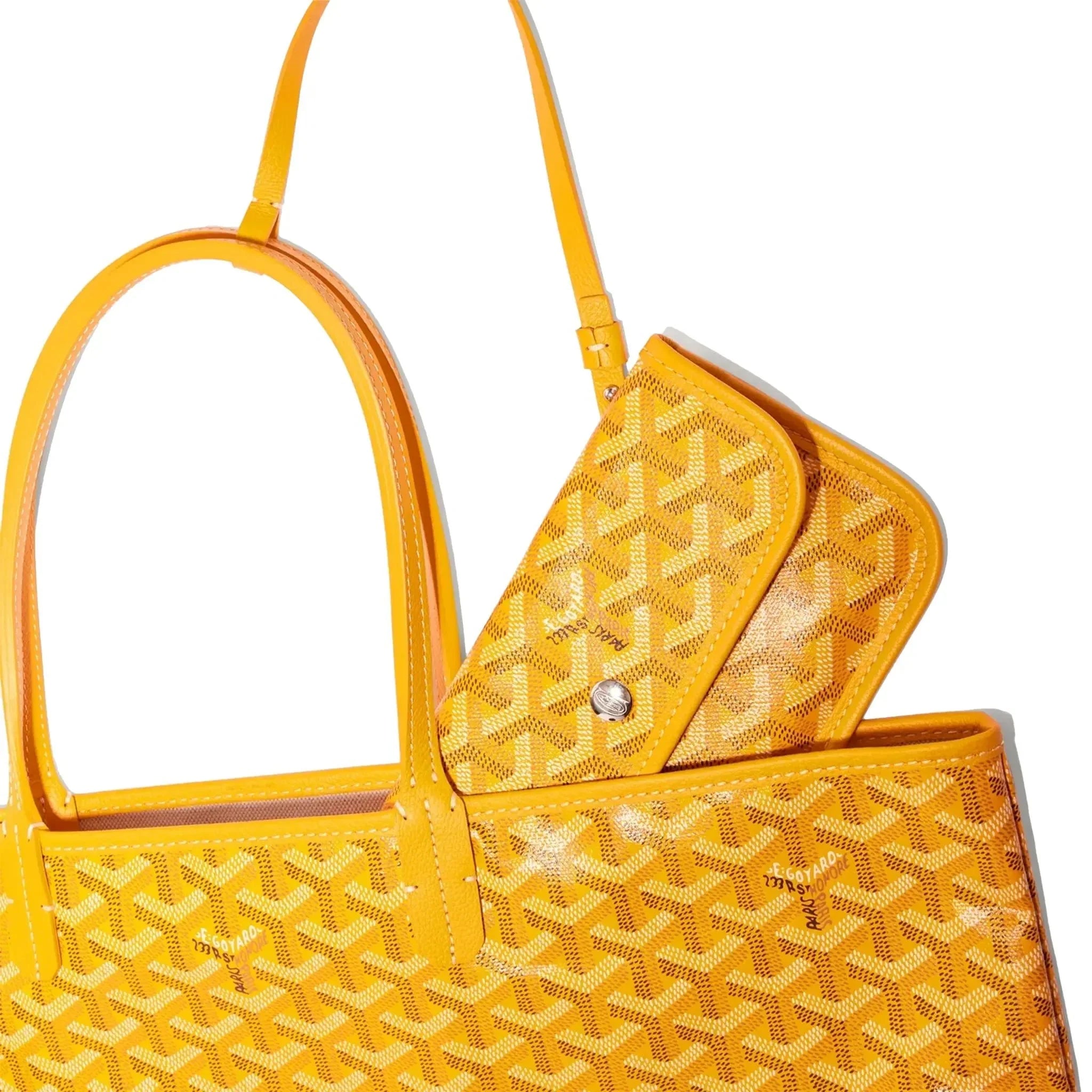 Goyard Saint Louis PM Tote Bag Yellow - Morely TrendsGoyard Type here:)