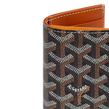 Detail view of Goyard Saint-Pierre Card Wallet Black Tan STPIE2PMLTY01CL03P