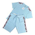 Moschino Men’s Baby Blue T-shirt & Short Set - Morely TrendsMoschino Type here:)