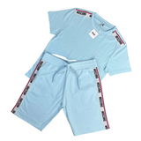 Moschino Men’s Baby Blue T-shirt & Short Set - Morely TrendsMoschino Type here:)