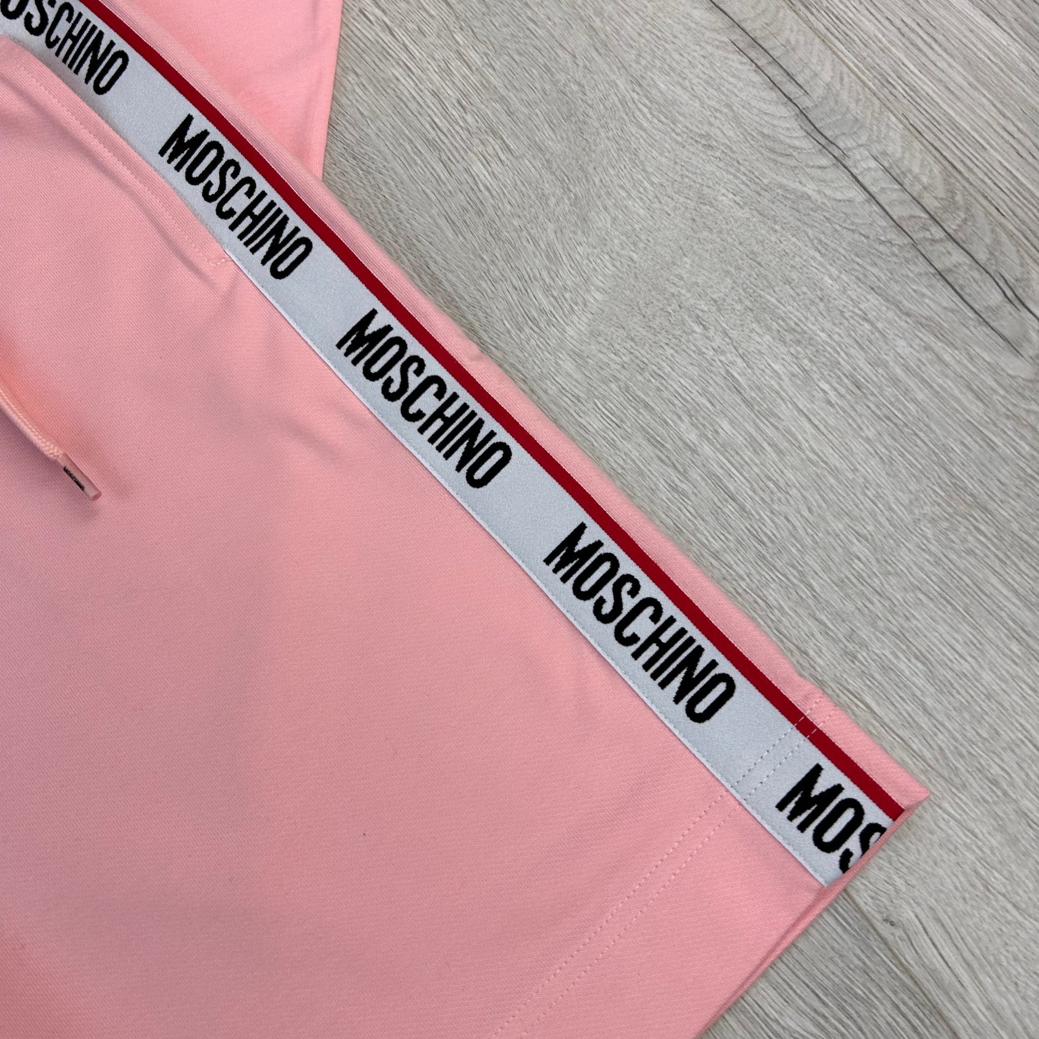 Moschino Men’s Pink T-shirt & Short Set - Morely TrendsMoschino Type here:)