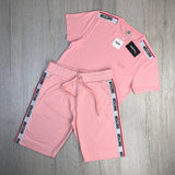 Moschino Men’s Pink T-shirt & Short Set - Morely TrendsMoschino Type here:)