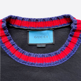 Gucci Ghost Diamond Logo Neoprene Sweater