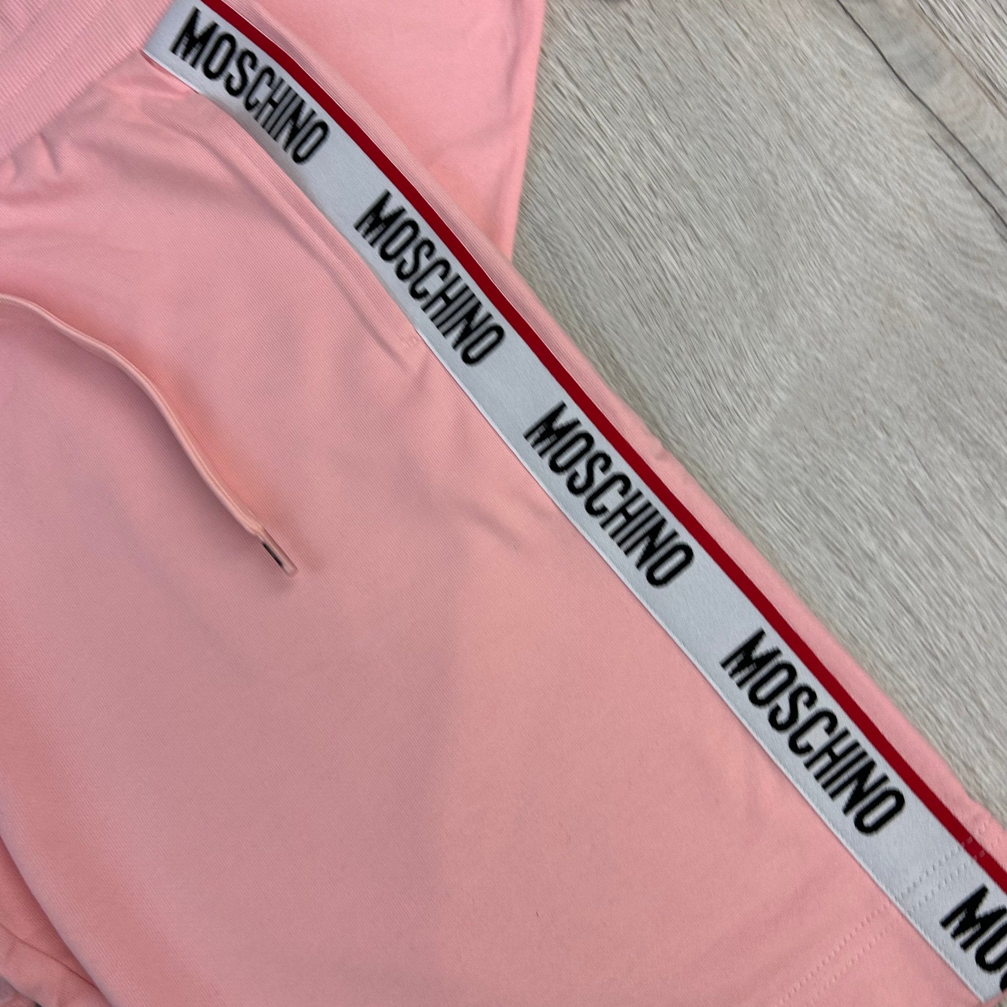 Moschino Men’s Pink T-shirt & Short Set - Morely TrendsMoschino Type here:)