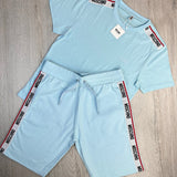 Moschino Men’s Baby Blue T-shirt & Short Set - Morely TrendsMoschino Type here:)