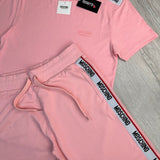 Moschino Men’s Pink T-shirt & Short Set - Morely TrendsMoschino Type here:)