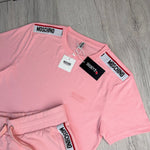 Moschino Men’s Pink T-shirt & Short Set - Morely TrendsMoschino Type here:)