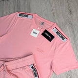 Moschino Men’s Pink T-shirt & Short Set - Morely TrendsMoschino Type here:)