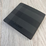 Burberry Men’s Gray Check Bifold Wallet - Morely TrendsBurberry Type here:)