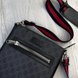 Gucci Messenger Men’s GG Black Small Side Big
