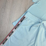 Moschino Men’s Baby Blue T-shirt & Short Set - Morely TrendsMoschino Type here:)