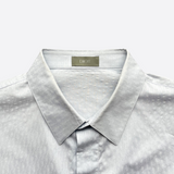 Dior Oblique Light Blue Button Up Shirt