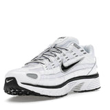 Nike P-6000 White Metallic Silver Black