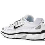 Nike P-6000 White Metallic Silver Black