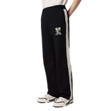 Louis Vuitton Embroidered Technical Track Trousers Black