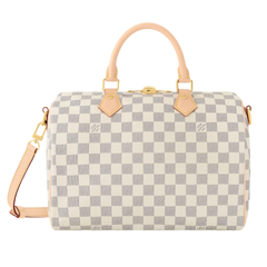 Louis Vuitton Speedy Bandouliere 30 Damier Azur Canvas