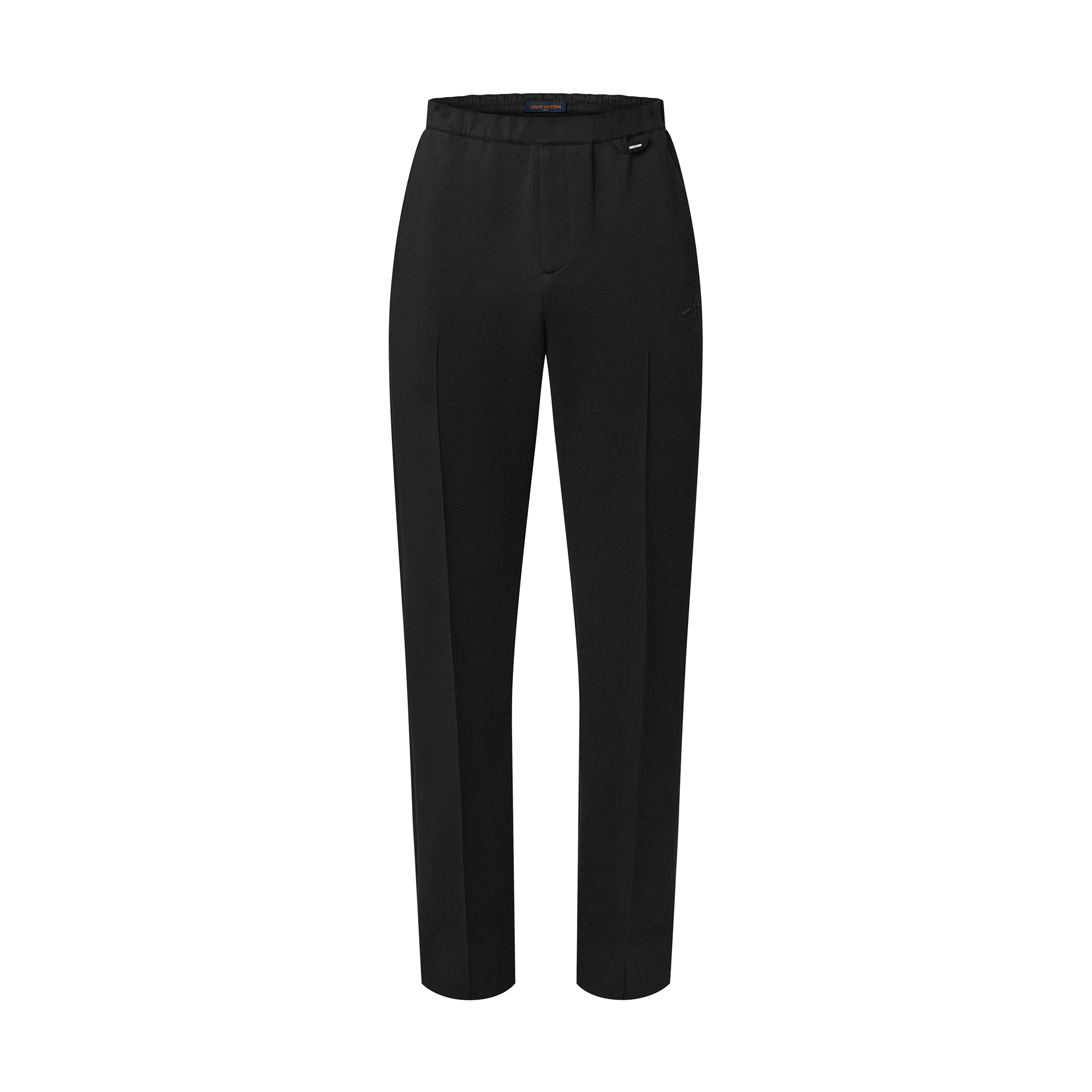 Louis Vuitton Tailored Cotton Jersey Pants Black