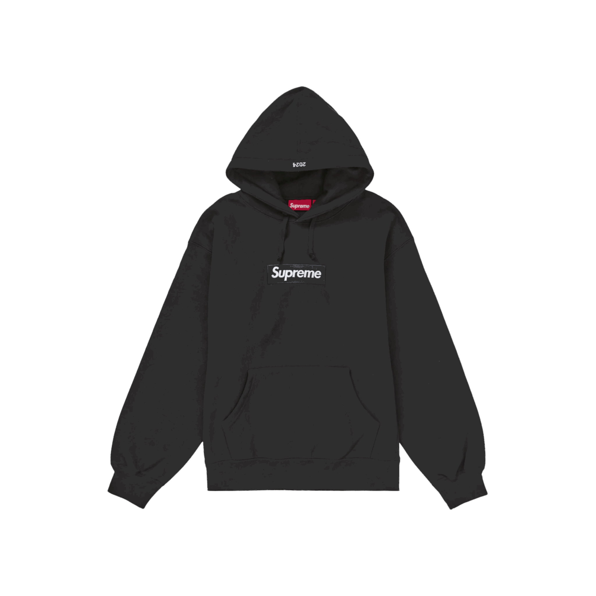 Supreme Box Logo Hooded Sweatshirt (FW24) Black
