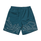 Supreme Tag Water Short Teal