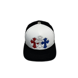 Chrome Hearts Men's White and Black Hat