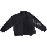 Supreme Curve Track Jacket (SS24) Black
