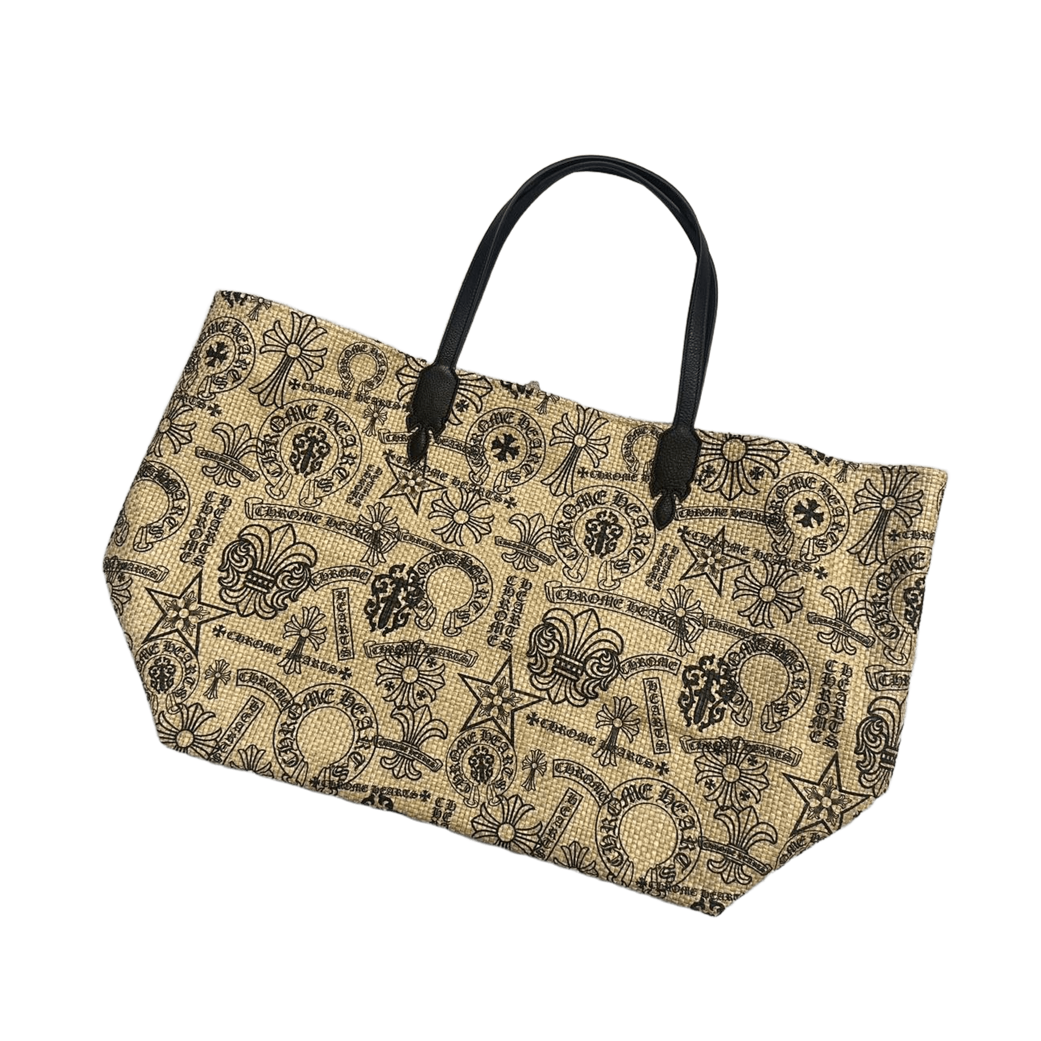 Chrome Hearts Monogram Logo Woven Beach Bag - Morely TrendsChrome Hearts Type here:)