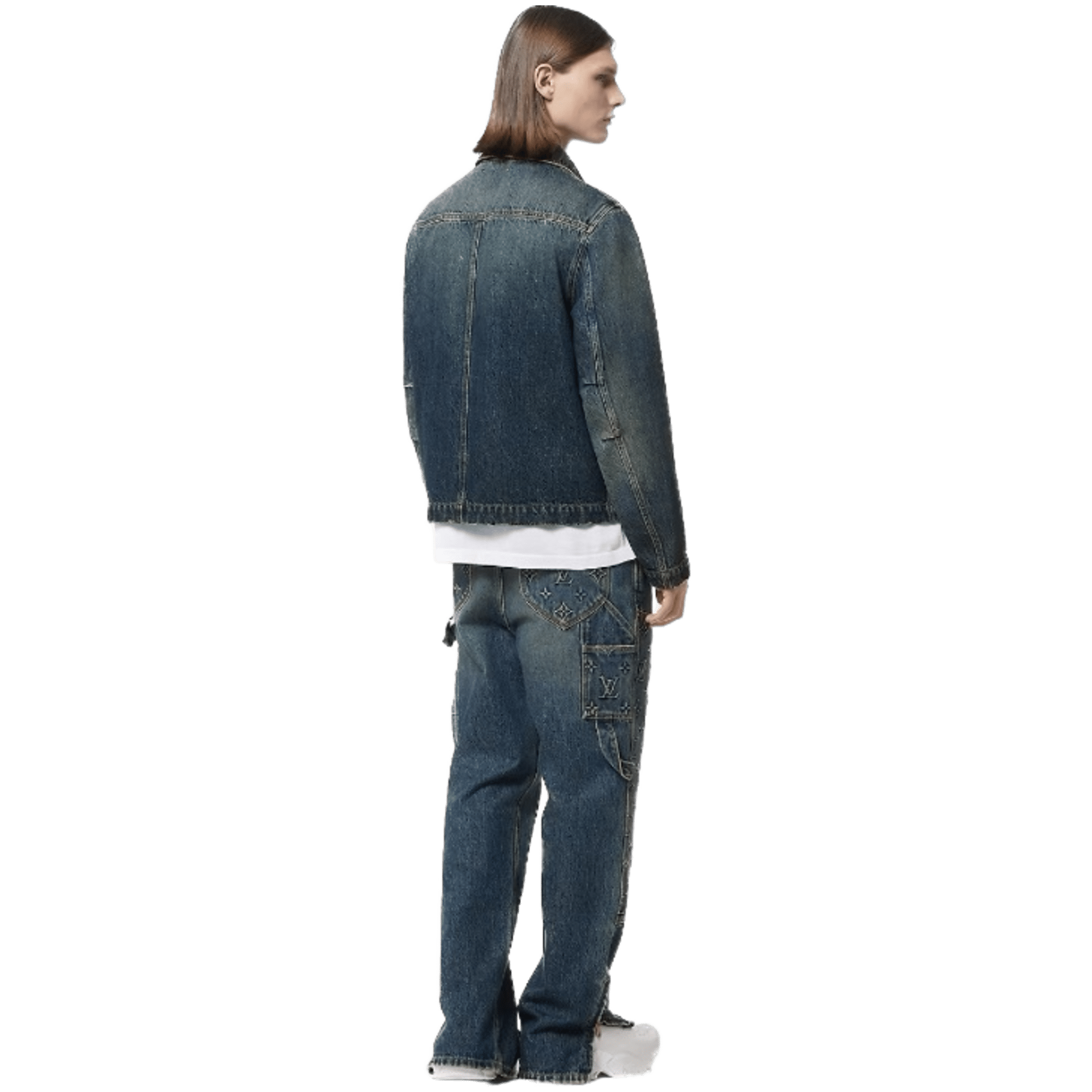 Louis Vuitton Workwear Denim Jacket - Morely TrendsLouis Vuitton Type here:)