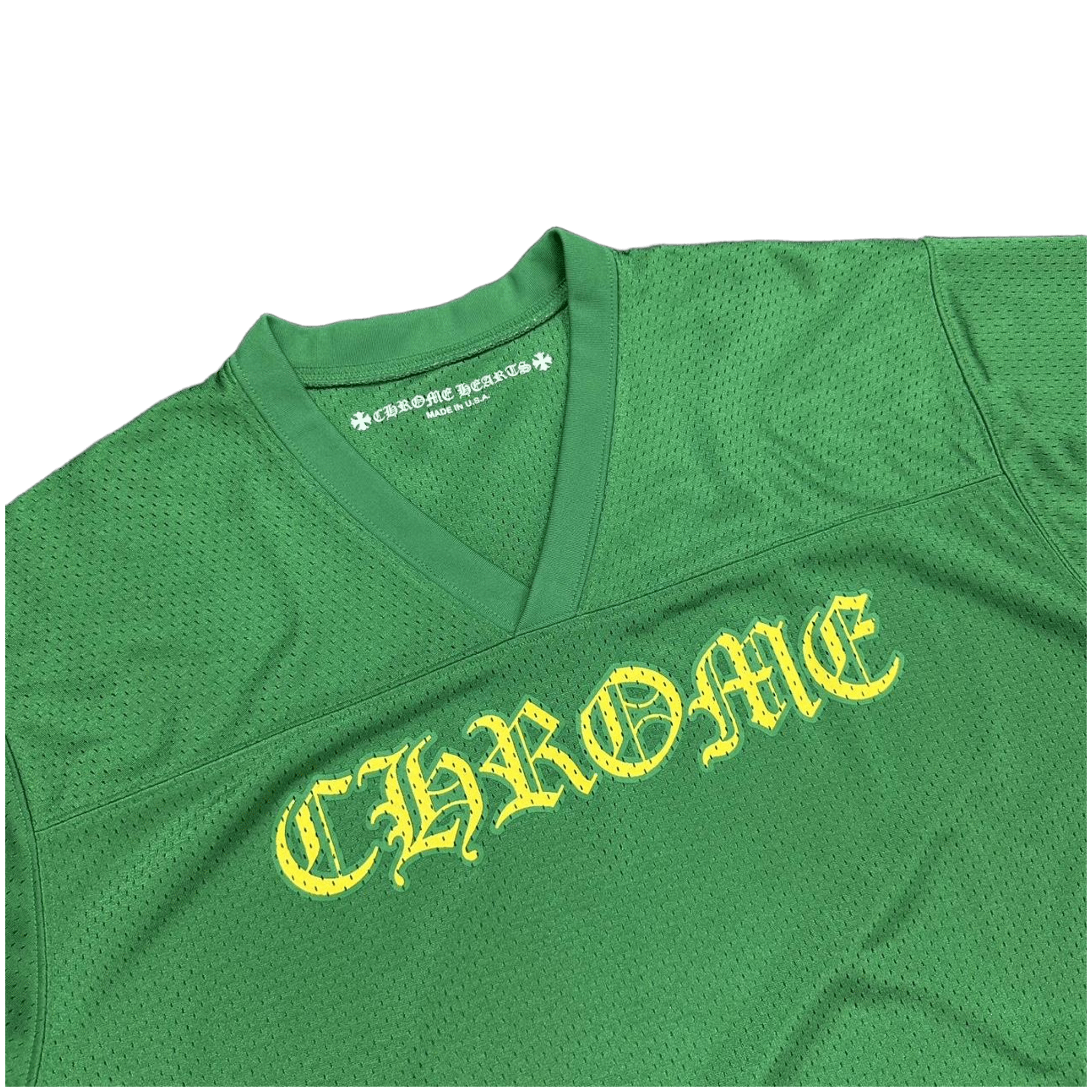Chrome Hearts Men's Green and Yellow T-shirt - Morely TrendsChrome Hearts Type here:)