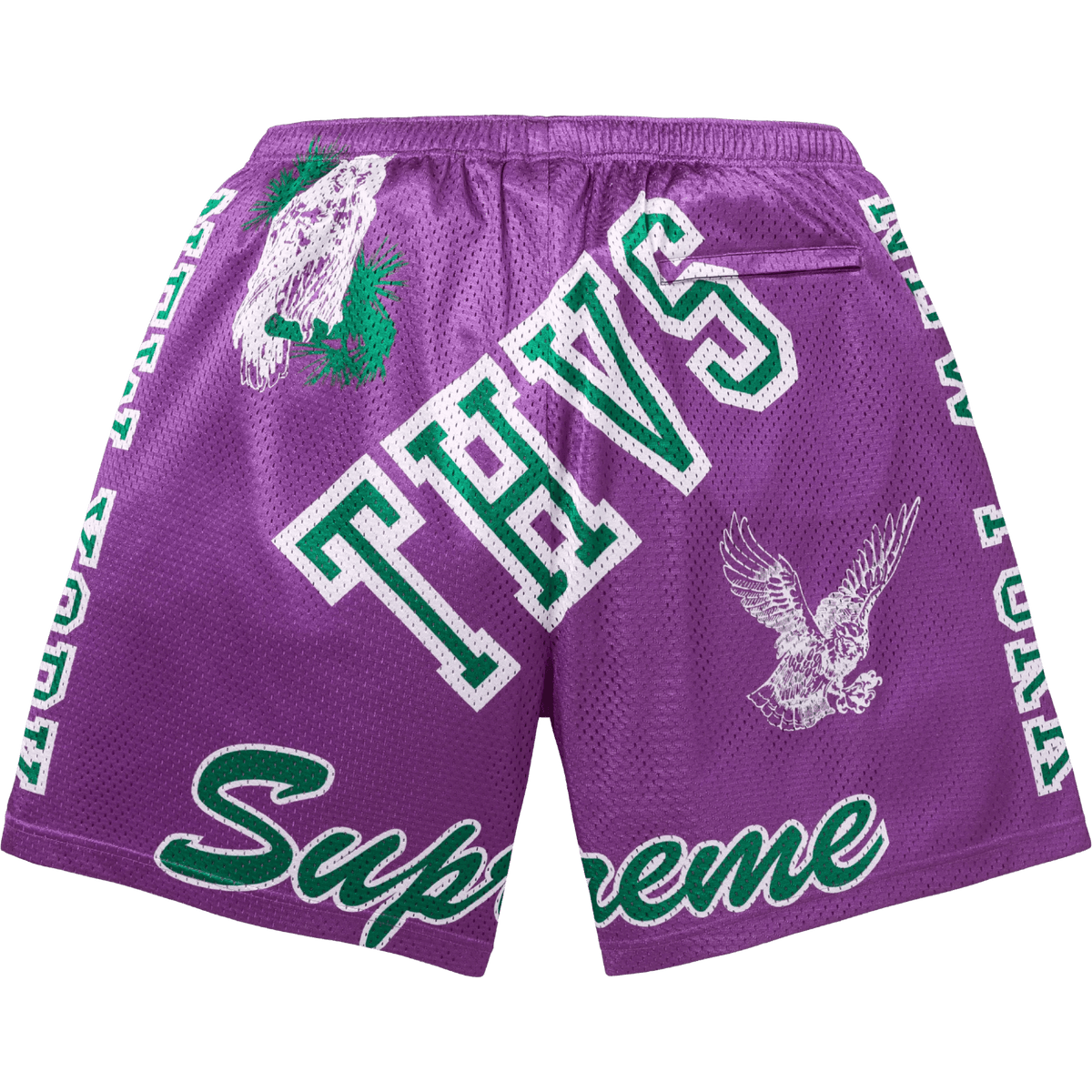 Supreme Varsity Mesh Short Purple – Morely Trends