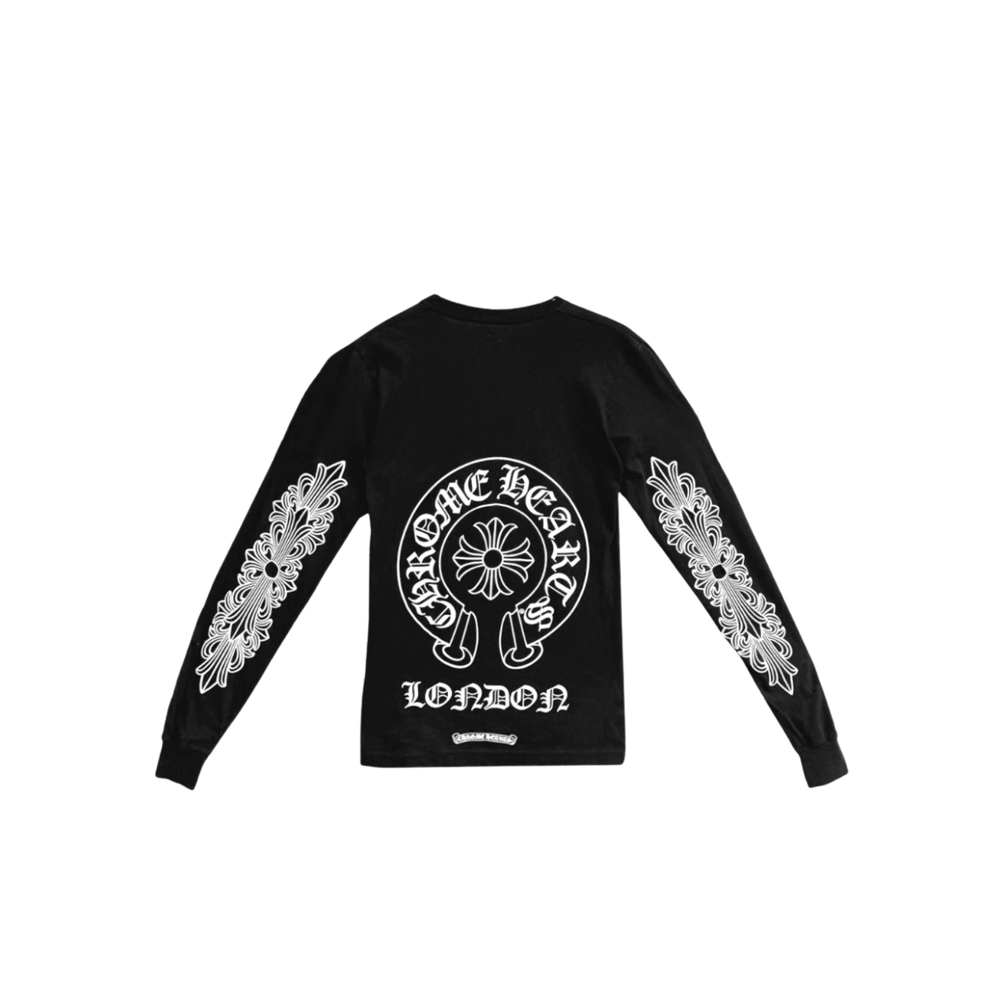 Chrome Hearts London Exclusive Horseshoe Long Sleeve Tee Black - Morely TrendsChrome Hearts Type here:)