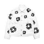 Denim Tears Type II All Over Wreath Jacket White - Morely TrendsDenim Tears Type here:)