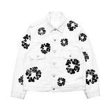 Denim Tears Type II All Over Wreath Jacket White - Morely TrendsDenim Tears Type here:)