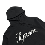 Supreme Embroidered Script Logo Hoodie Black - Morely TrendsSupreme Type here:)