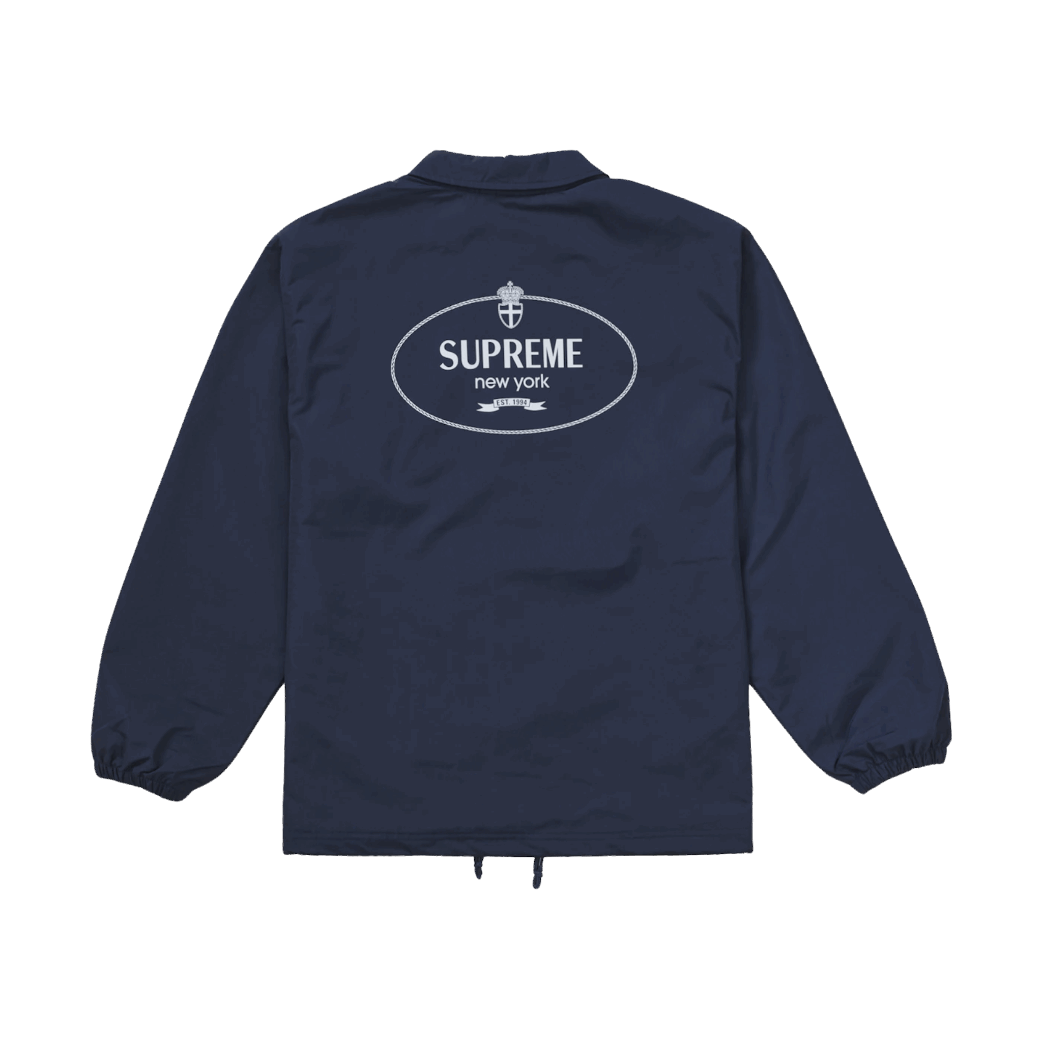 Supreme Crest Coaches Jacket Navy