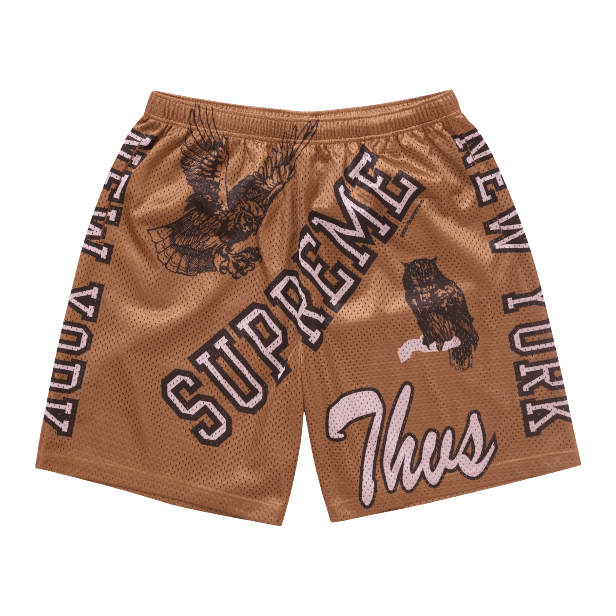 Supreme Varsity Mesh Short Orange