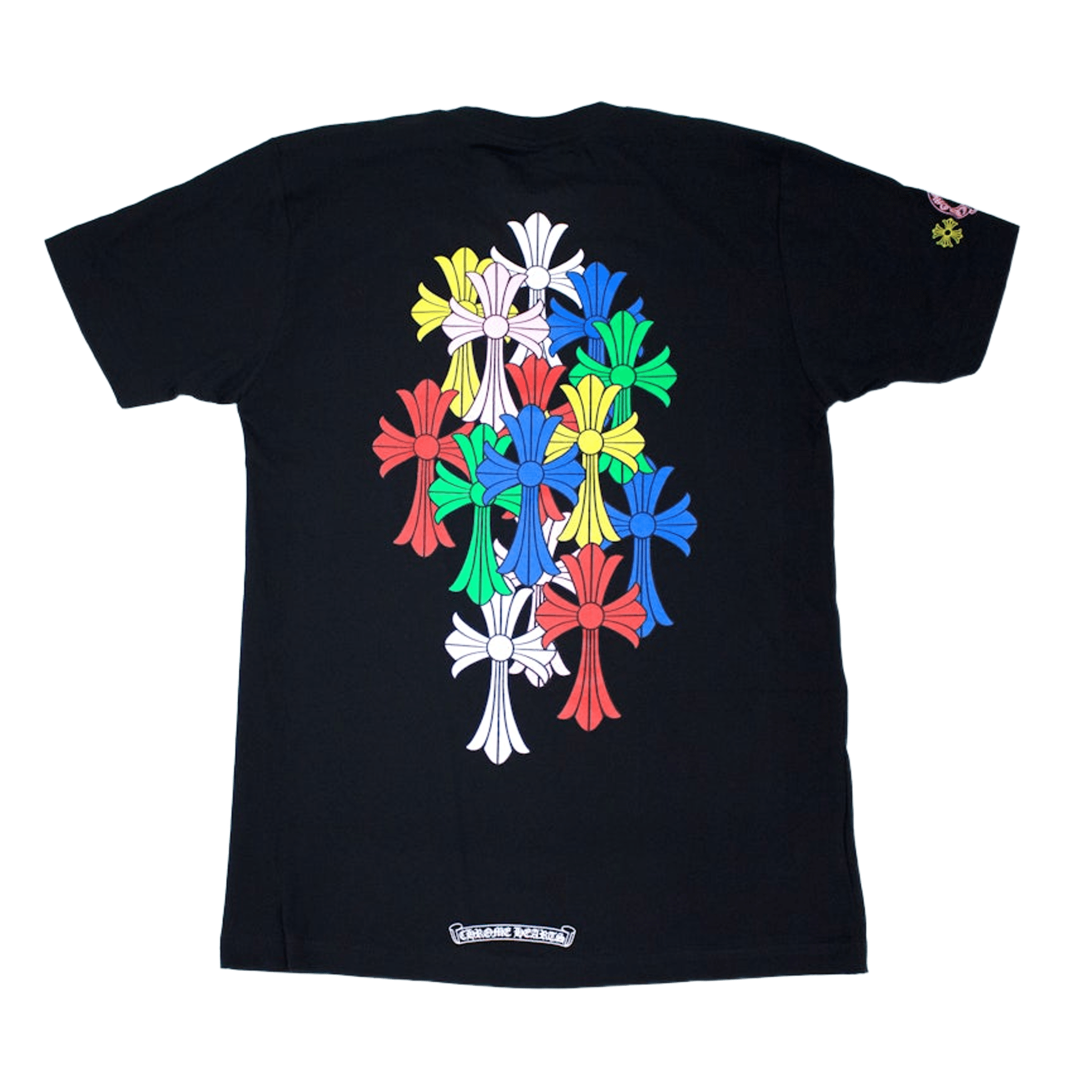 Chrome Hearts Cross Cemetery Tee Black/Multicolor - Morely TrendsChrome Hearts Type here:)