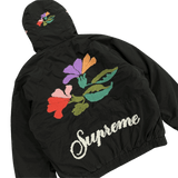 Supreme Needlepoint Hooded Jacket Black