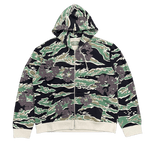 Denim Tears Forest Camo Cotton Wreath Zip Up Hoodie Green - Morely TrendsDenim Tears Type here:)