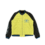 Chrome Hearts Matty Boy Flaming Youth Reversible Souvenir Jacket Black Yellow