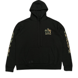 Chrome Hearts Camo Horsehoe Logo Hoodie Black